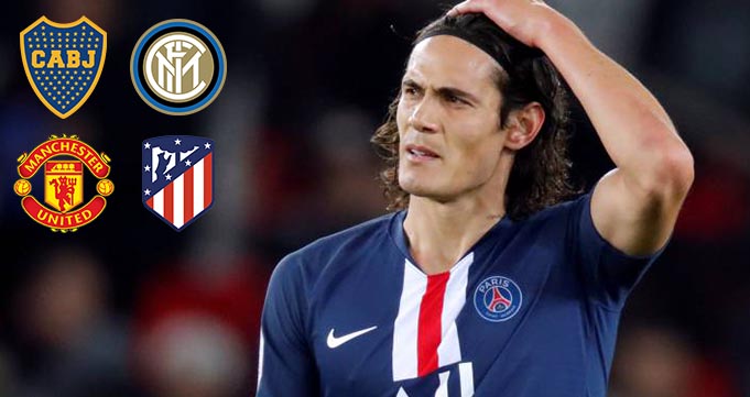 Striker Edinson Cavani Di Incar 4 Klub Musim Depan