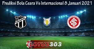 Prediksi Bola Ceara Vs Internacional 8 Januari 2021